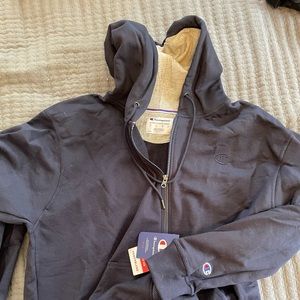 NWT Champion Full Zip Hoodie size large
